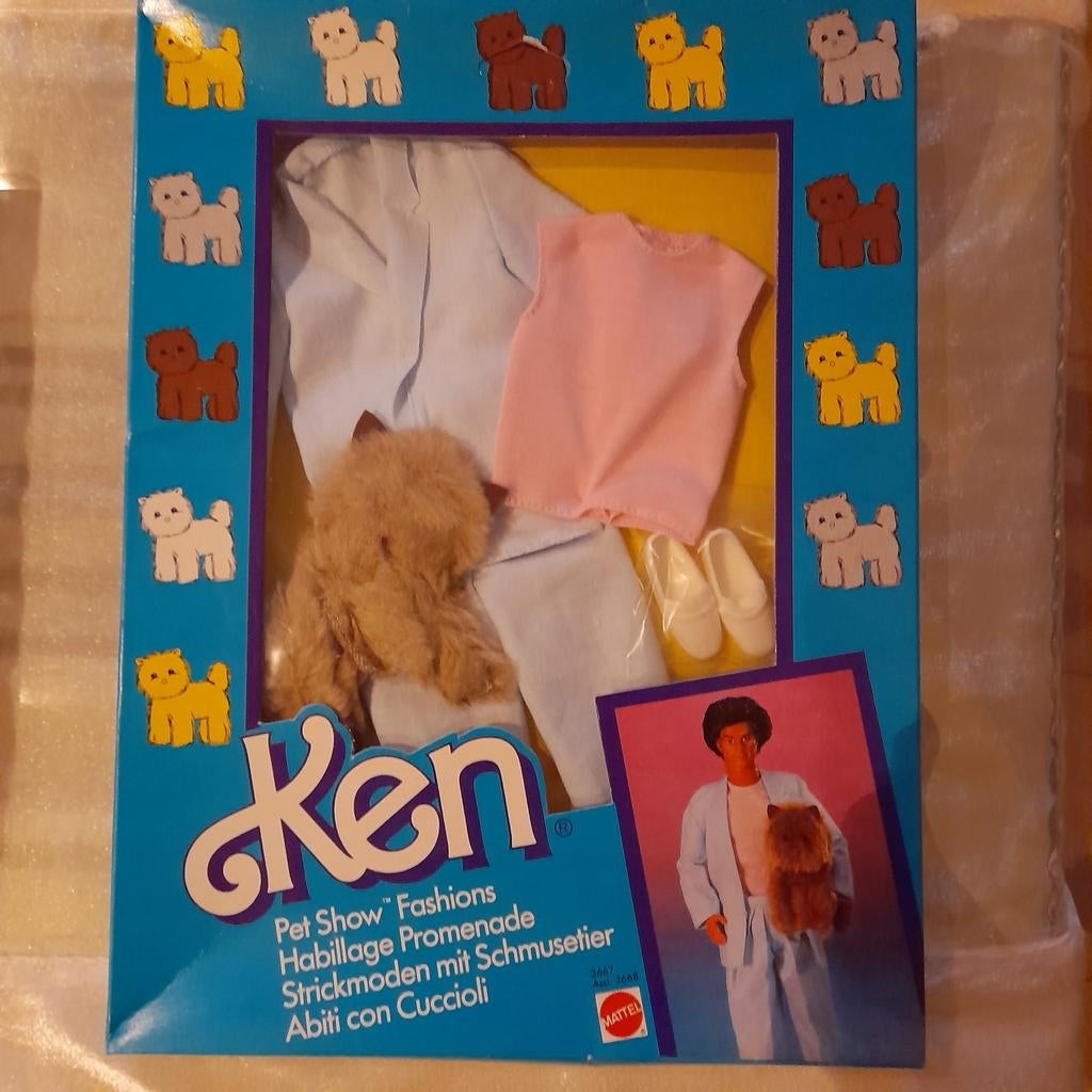 kleding Ken, originele verpakking, Ophalen of Verzenden, Zo goed als nieuw