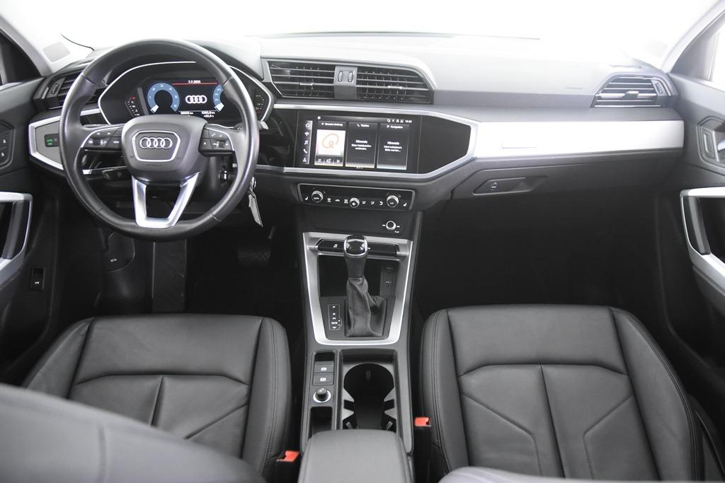 Audi Q3 35TDi S-Tronic *1ste Eigenaar*Leer*Navigatie*, 118 g/km, 4 cilinders, 2000 kg, Zwart