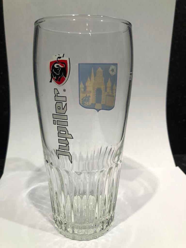 Jupiler Westerlo verzamelglas, Ophalen of Verzenden, Gebruikt, Jupiler