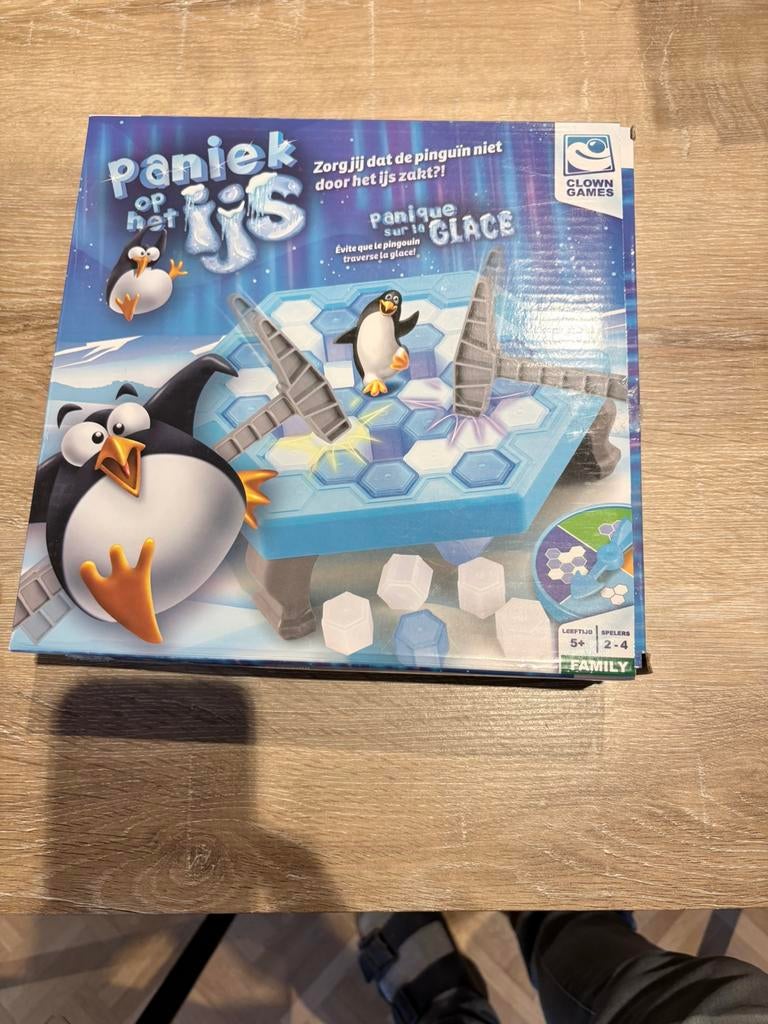 Paniek op het ijs - clown games, Hobby en Vrije tijd, Gezelschapsspellen | Overige, Een of twee spelers, Ophalen, Zo goed als nieuw