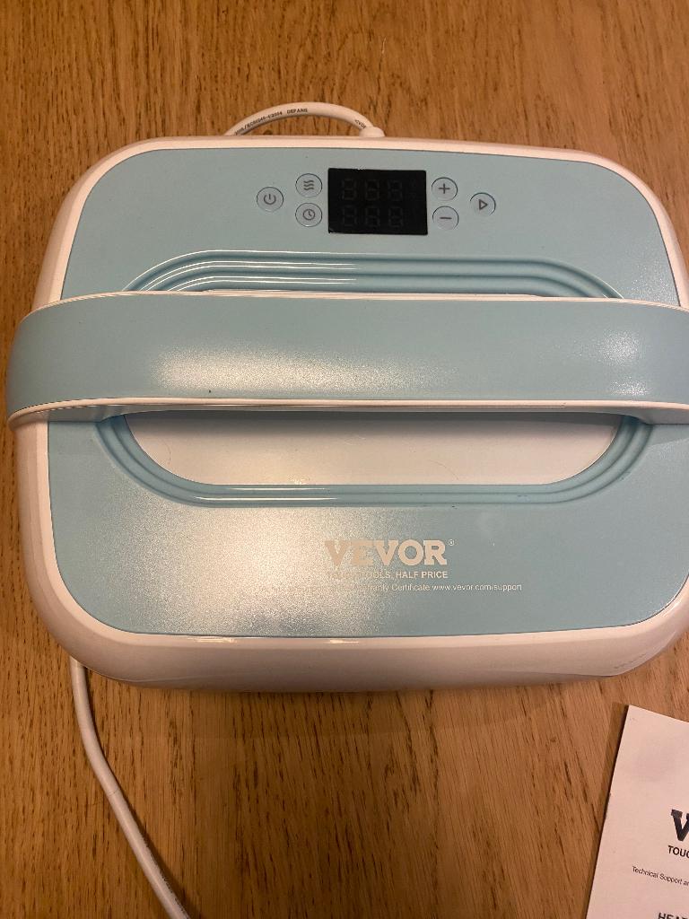 Heat press, Ophalen, Zo goed als nieuw