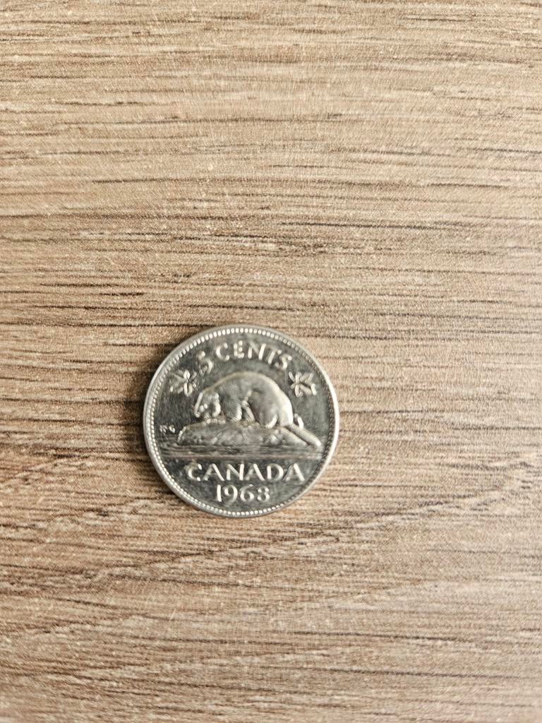 5 cents canada 1968, Timbres & Monnaies, Monnaies | Europe | Monnaies non-euro, Enlèvement