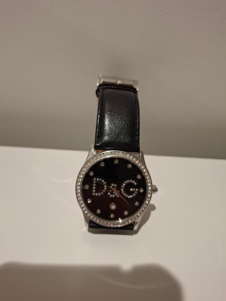 Montre GUESS FEMME NOIRE ZIRCON, Enlèvement ou Envoi, Cuir, Guess