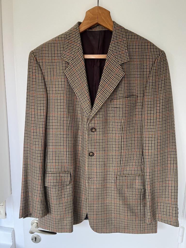 Veston brun clair - homme - taille 54, Gino di leva, Enlèvement ou Envoi, Brun, Taille 52/54 (L)