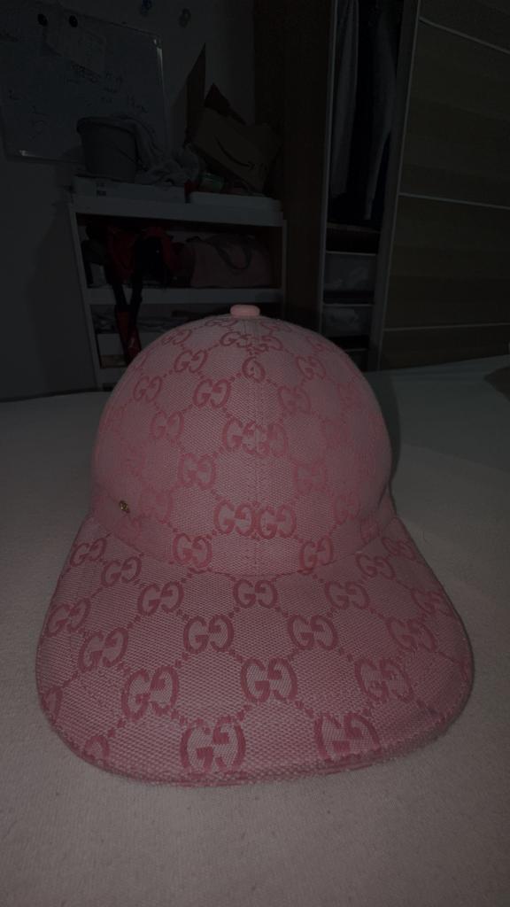 Casquette gucci dubai rose echange !!, Ophalen of Verzenden, Zo goed als nieuw, Pet