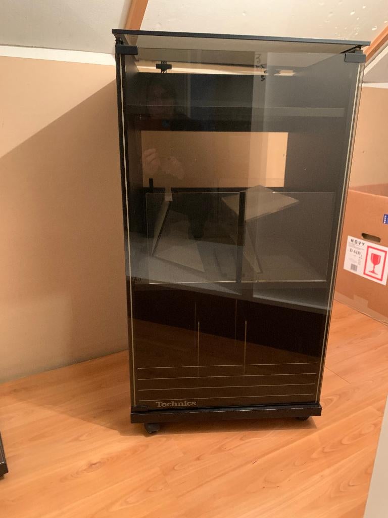 armoire stéréo Technics, TV, Hi-fi & Vidéo, Tourne-disques, Comme neuf, Technics, Enlèvement