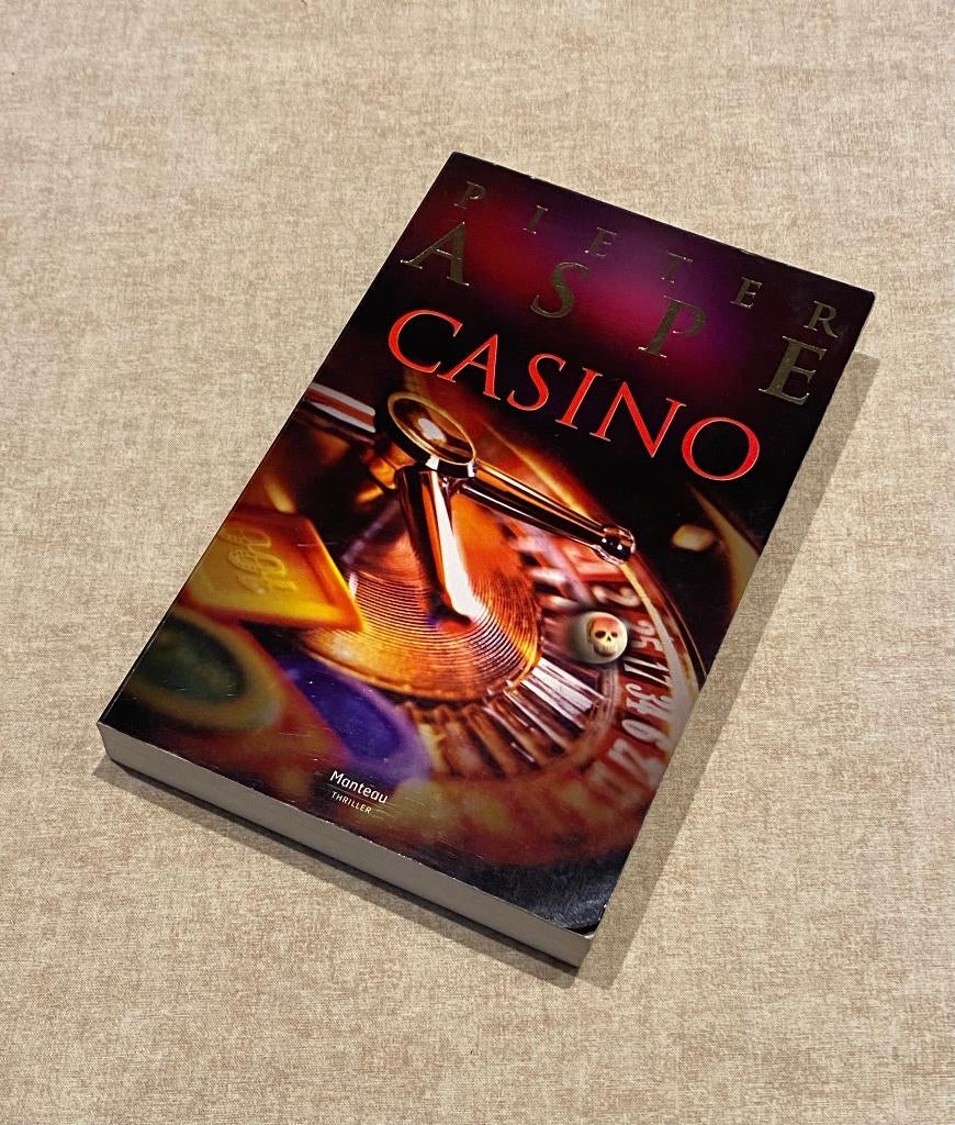 Pieter Aspe - Casino - gesigneerd, Enlèvement ou Envoi, Comme neuf