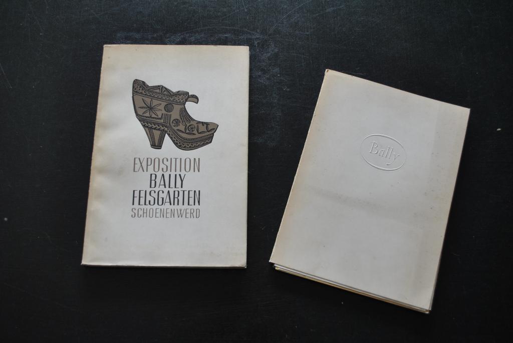 EXPOSITION BALLY FELSGARTEN SCHOENENWERD Musée de Chaussure, Enlèvement ou Envoi, Utilisé, WILHELM SULSER