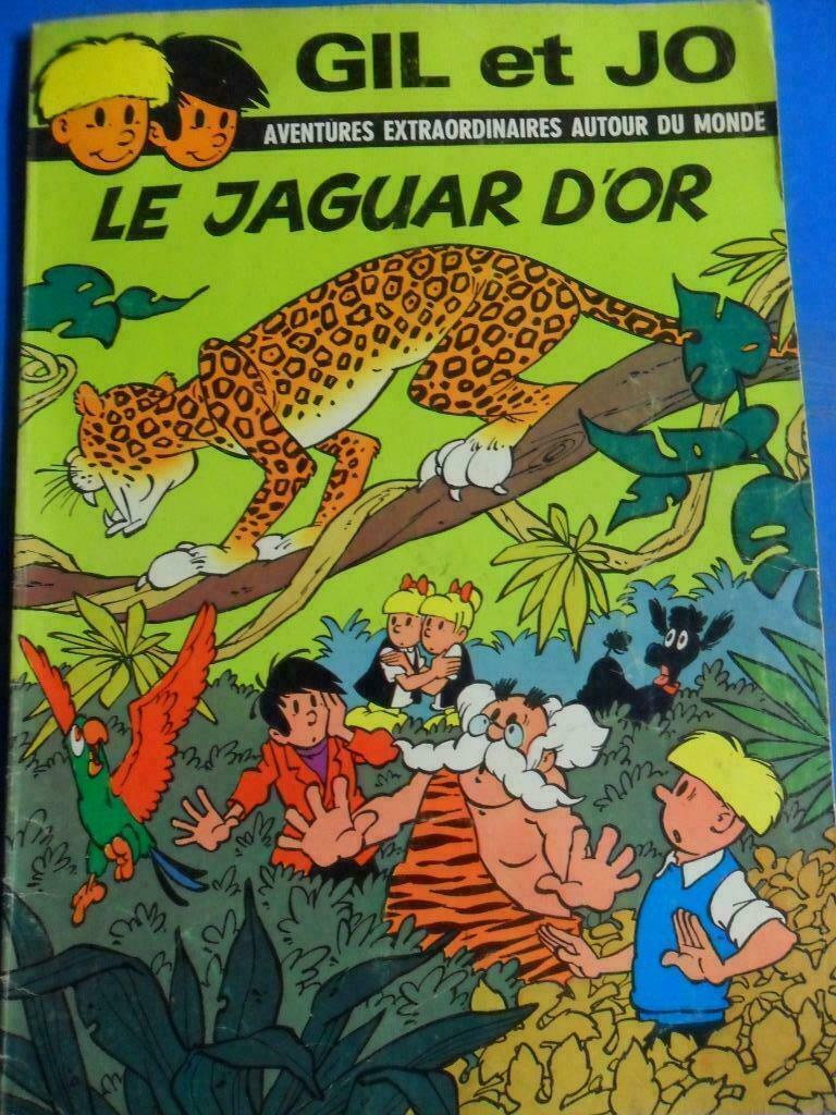 Gil et Jo - Le jaguar d'Or, Livres, Enlèvement ou Envoi, Utilisé