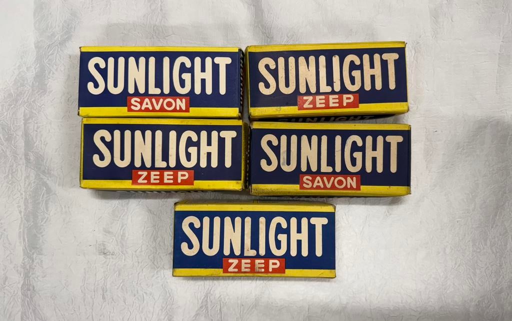 Vintage Sunlight zeep, Verzamelen, Ophalen of Verzenden