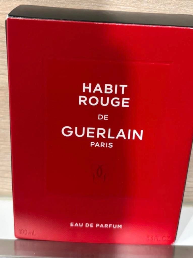 Guerlain habit rouge 100ml eau de parfum, Ophalen of Verzenden, Zo goed als nieuw