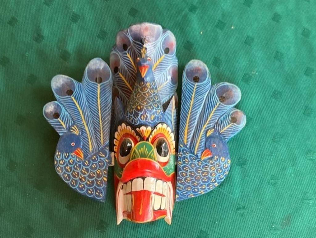 Masker uit Sri Lanka, Antiek en Kunst, Kunst | Beelden en Houtsnijwerken, Ophalen