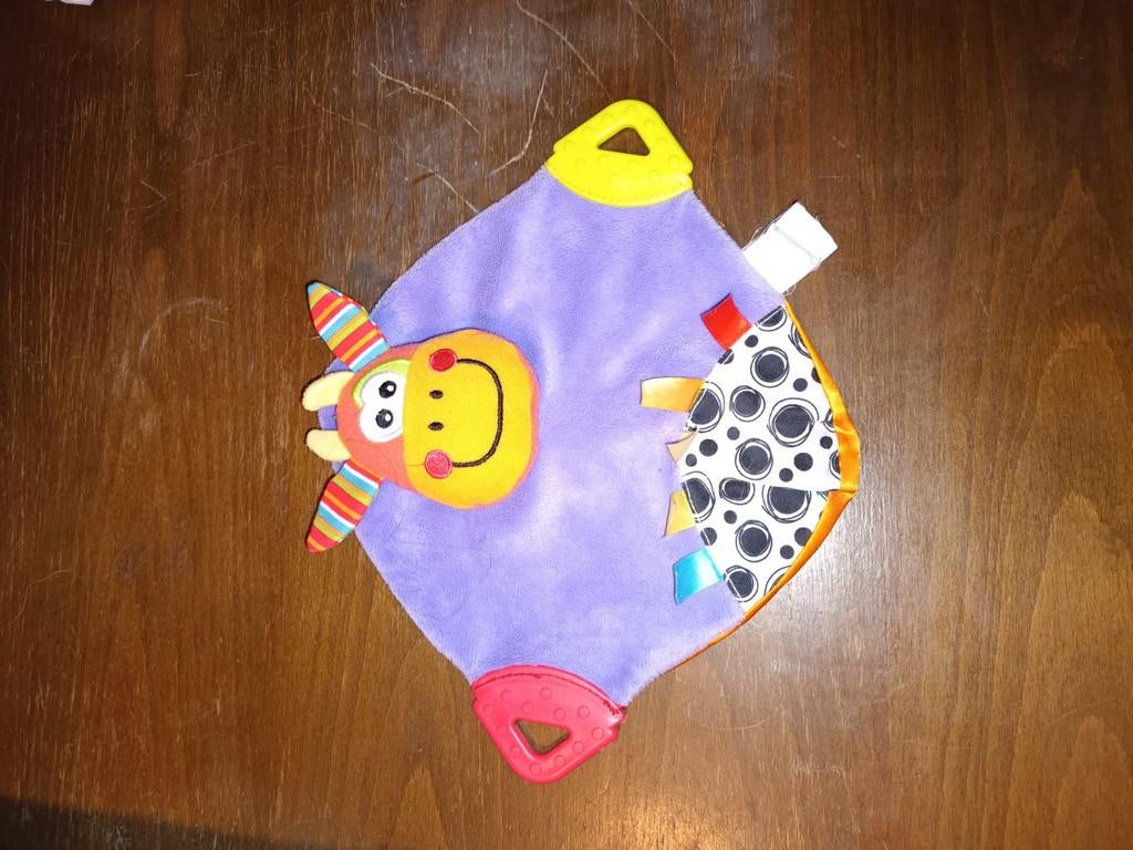 Knuffeldoekje/doedoe Playgro, Kinderen en Baby's, Speelgoed | Babyspeelgoed, Ophalen of Verzenden, Gebruikt, Met geluid