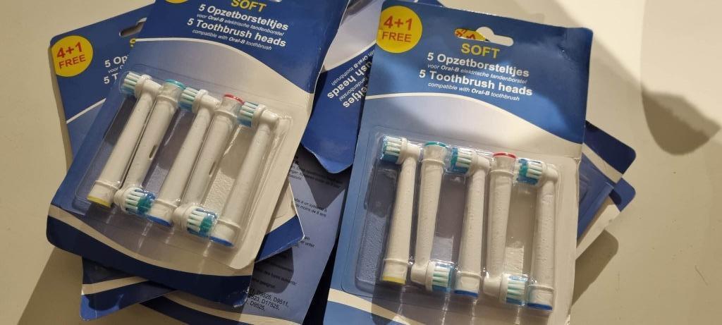 Set van 7x5 borstels voor elektrische borstel, Verzenden, Nieuw