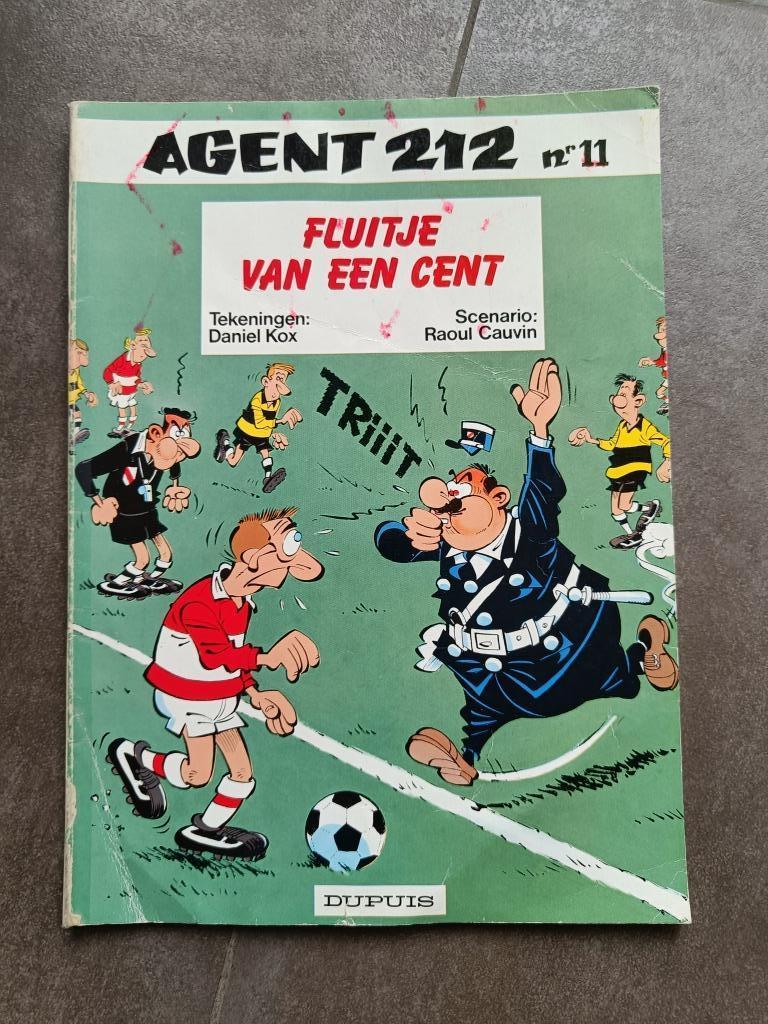 Strip: Agent 212 "Fluitje van een cent", Raoul Cauvin, Ophalen of Verzenden, Gelezen, Eén comic
