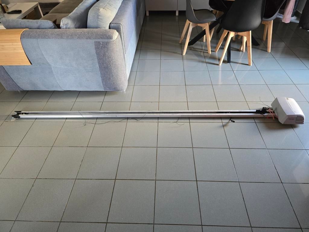 Système electrique pour porte de garage avec télécommande, Enlèvement, Utilisé
