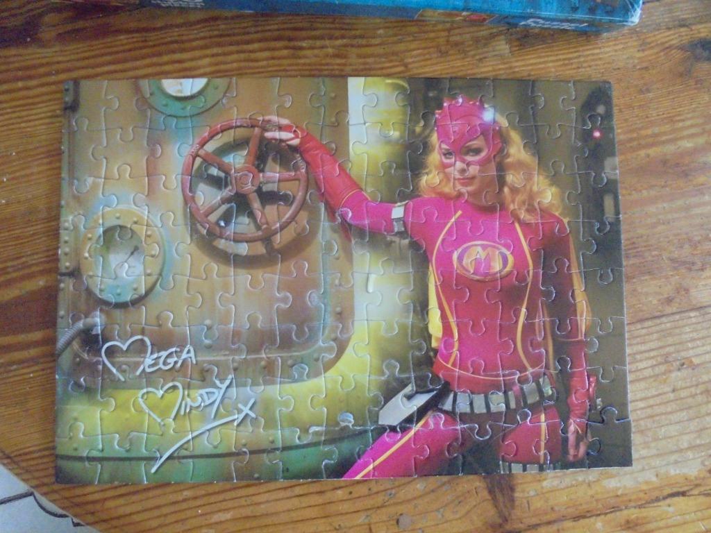 Mega Mindy puzzel, Kinderen en Baby's, Ophalen of Verzenden, Zo goed als nieuw