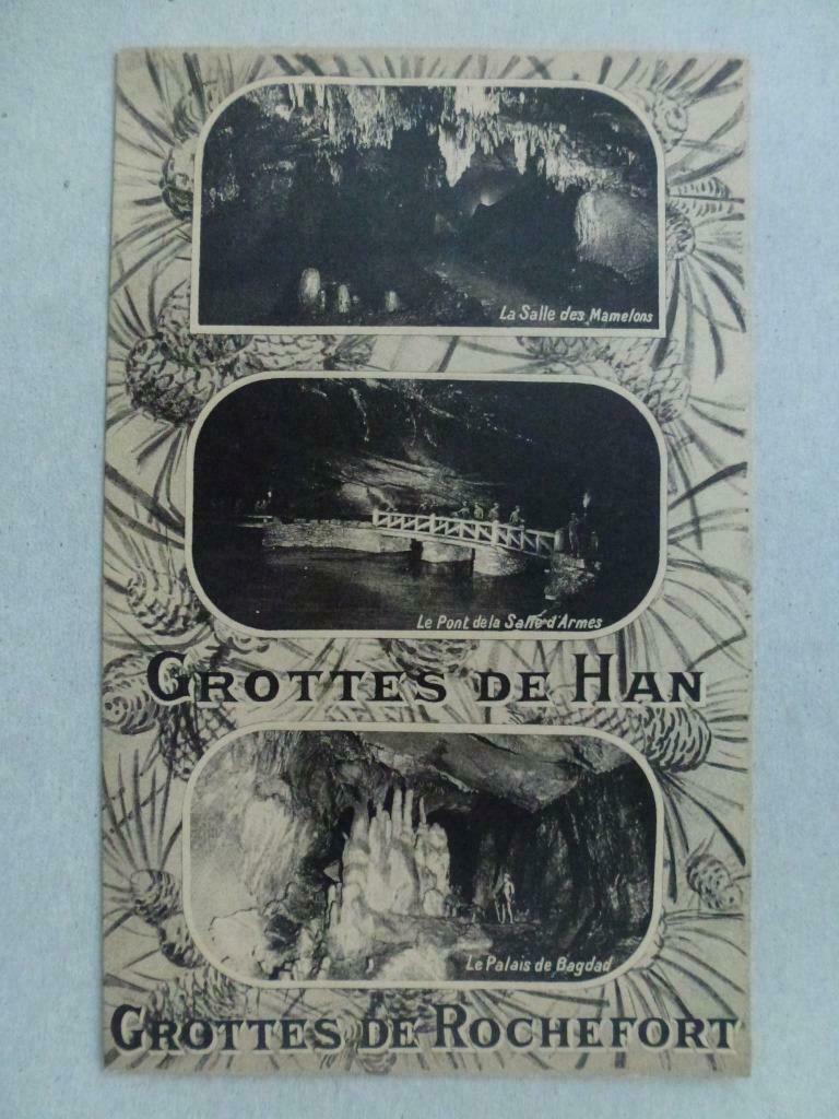 Aux Grottes De Han et de Rochefort, Collections, Cartes postales | Belgique, Envoi, Non affranchie, Namur