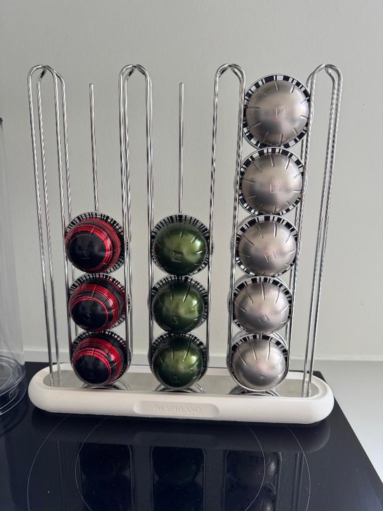 Nespresso Vertuo verticale capsulehouder, Enlèvement ou Envoi, Nespresso, Porte-capsules, Comme neuf