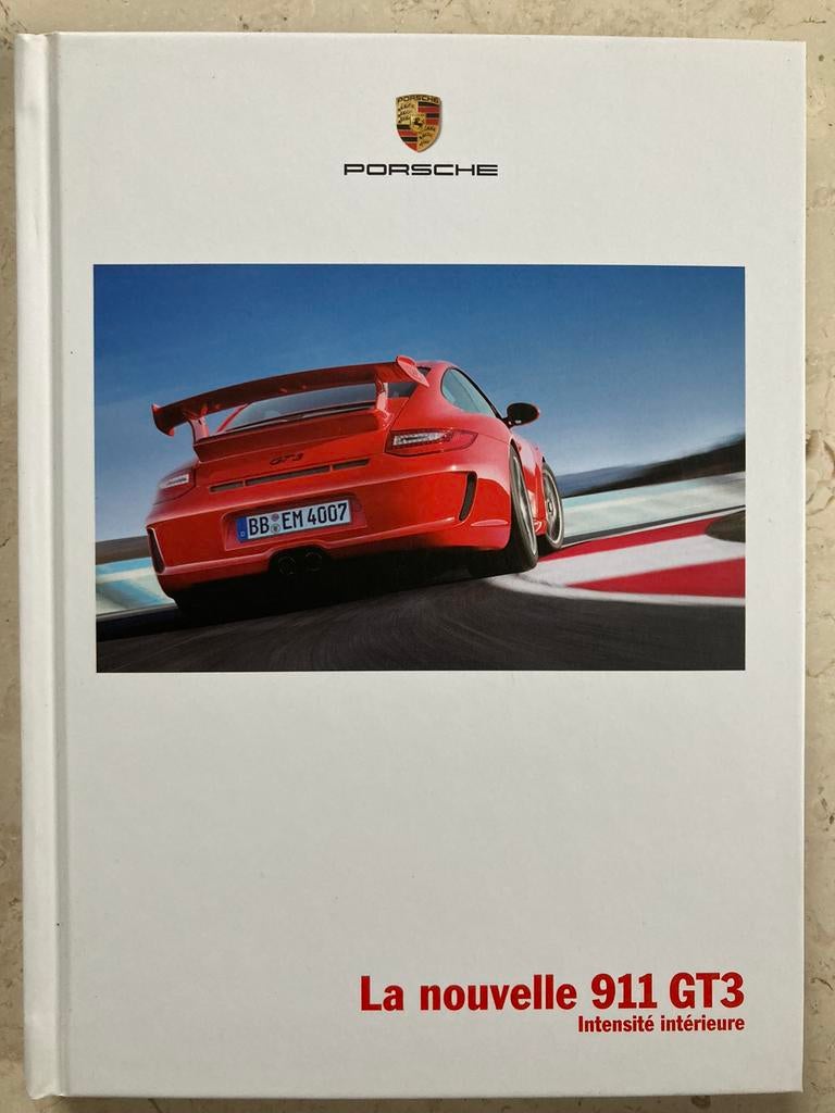 Catalogue Porsche 911 GT3 2008, Enlèvement ou Envoi, Comme neuf, Porsche