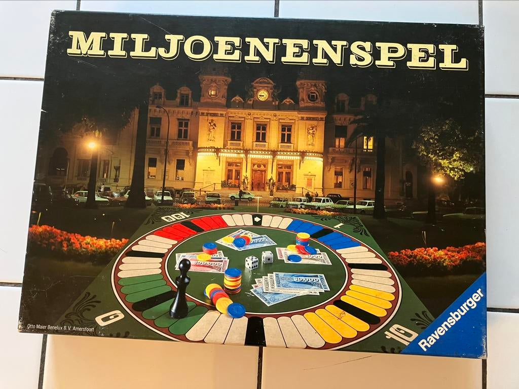 Gezelschapsspel Miljoenenspel Ravensburger, Hobby en Vrije tijd, Gezelschapsspellen | Bordspellen, Ophalen of Verzenden, Zo goed als nieuw