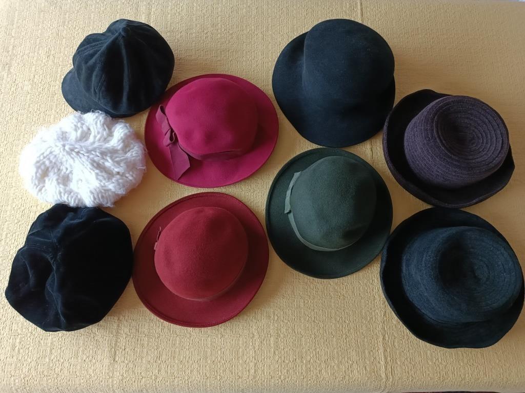 Assortiment dameshoeden voor alle gelegenheden, Ophalen, Gedragen, One size fits all, Hoed