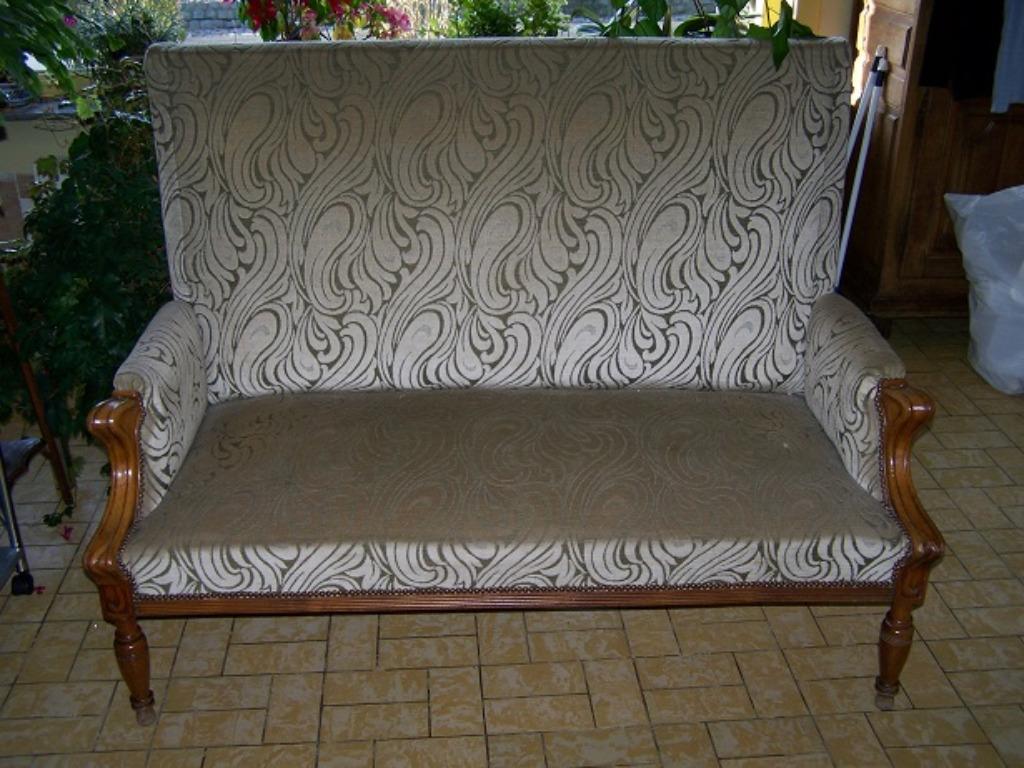 Ancienne banquette, Enlèvement