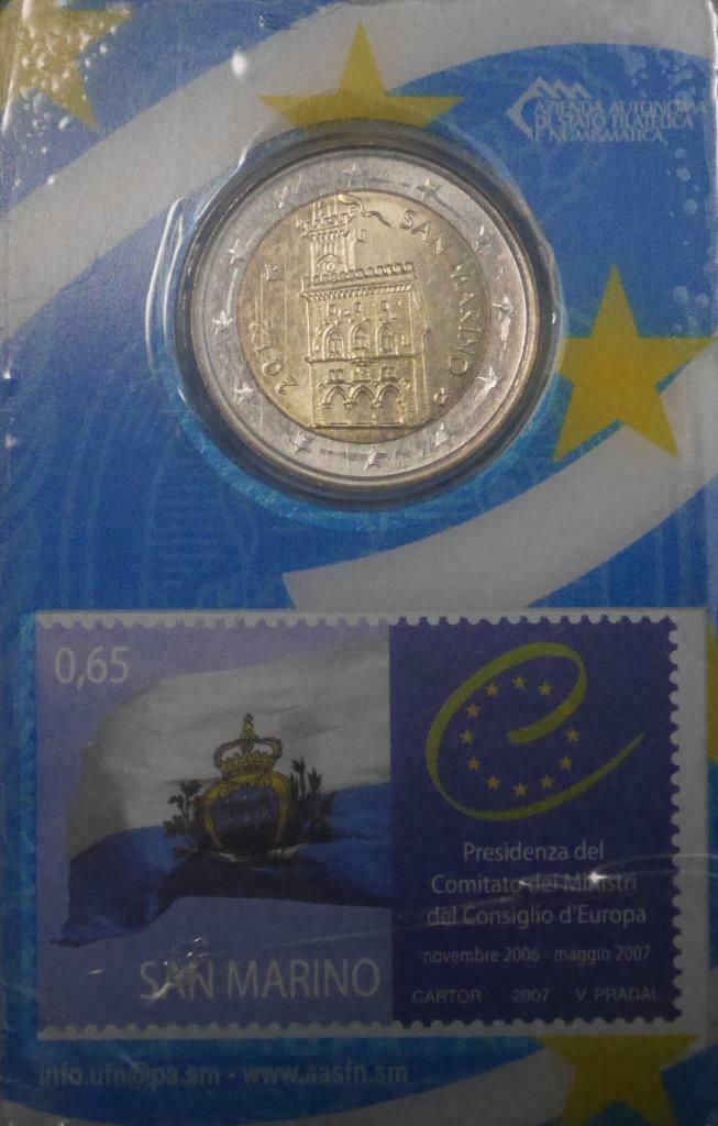 2 euro San Marino 2012, Verzenden, San Marino, 2 euro, Setje