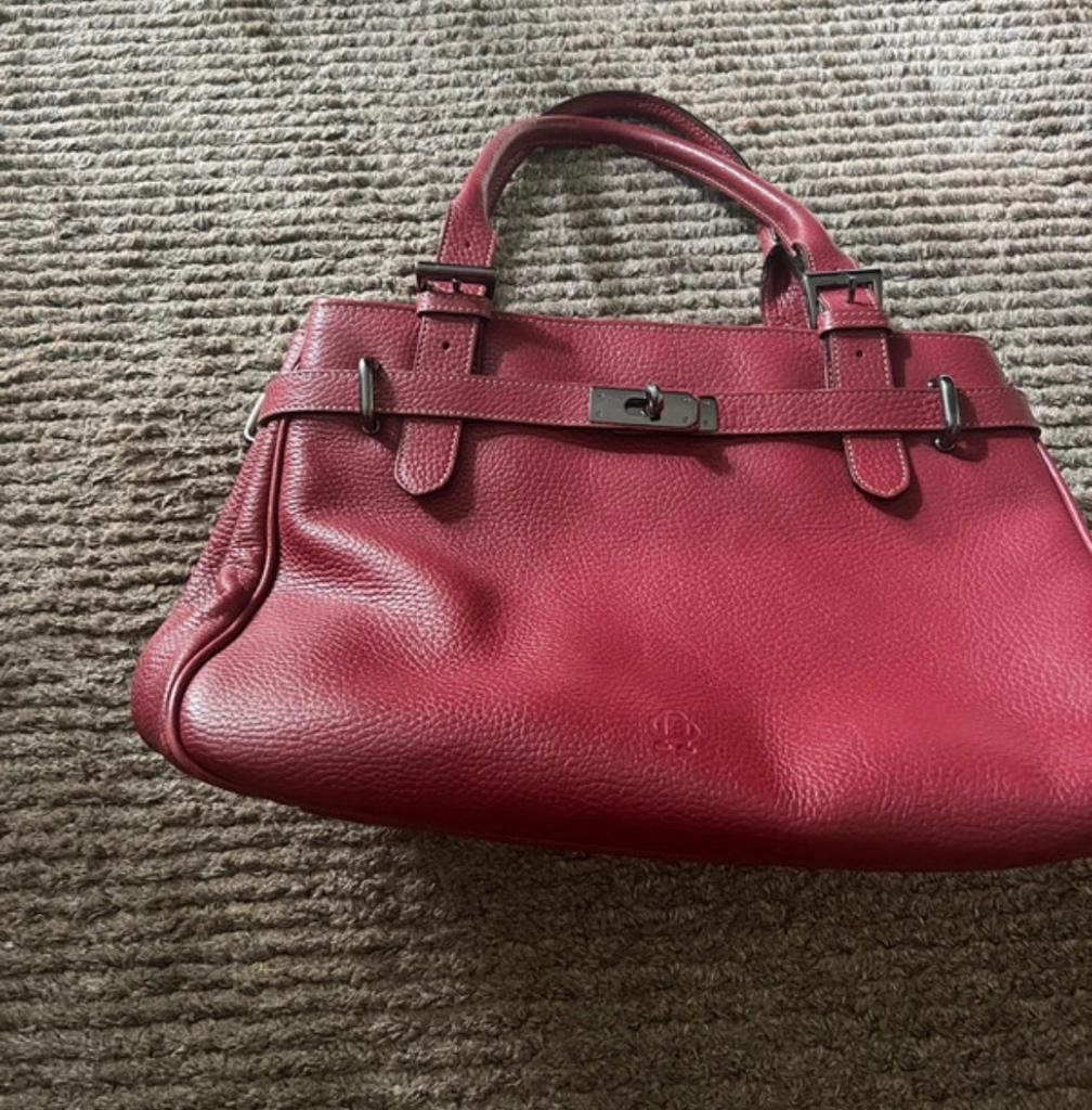 Handtas nobody, Handtassen en Accessoires, Tassen | Damestassen, Ophalen, Zo goed als nieuw, Rood, Handtas