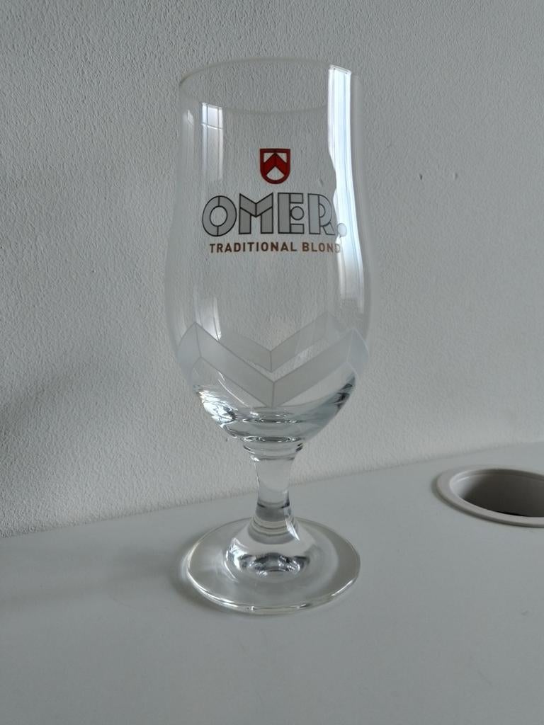 Omer glas ´traditional blond´, Ophalen of Verzenden, Nieuw, Bierglas