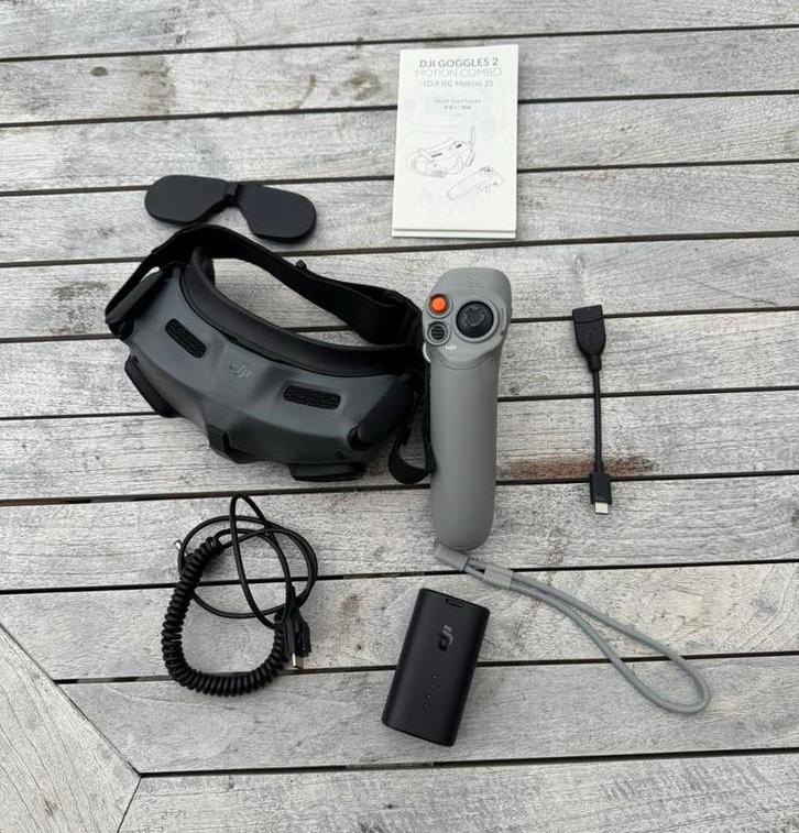 DJI Goggles 2 Motion Combo, TV, Hi-fi & Vidéo, Drones, Enlèvement ou Envoi, Comme neuf, Drone de course, DJI