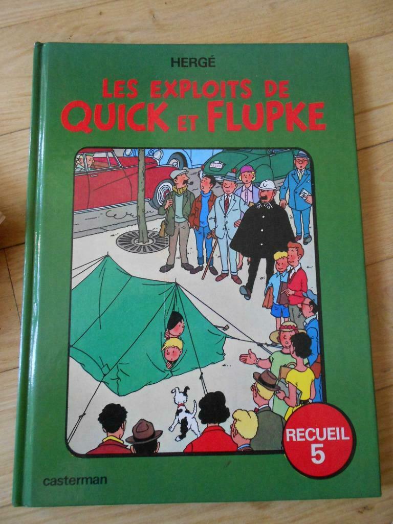 Les exploits de Quick et Flupke receuil 5, Une BD, Enlèvement ou Envoi, Utilisé