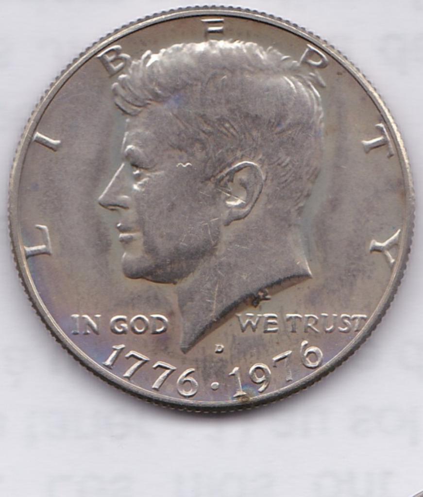 Monnaie USA : Half Dollar 1976 D, Enlèvement ou Envoi, Amérique du Nord, Monnaie en vrac