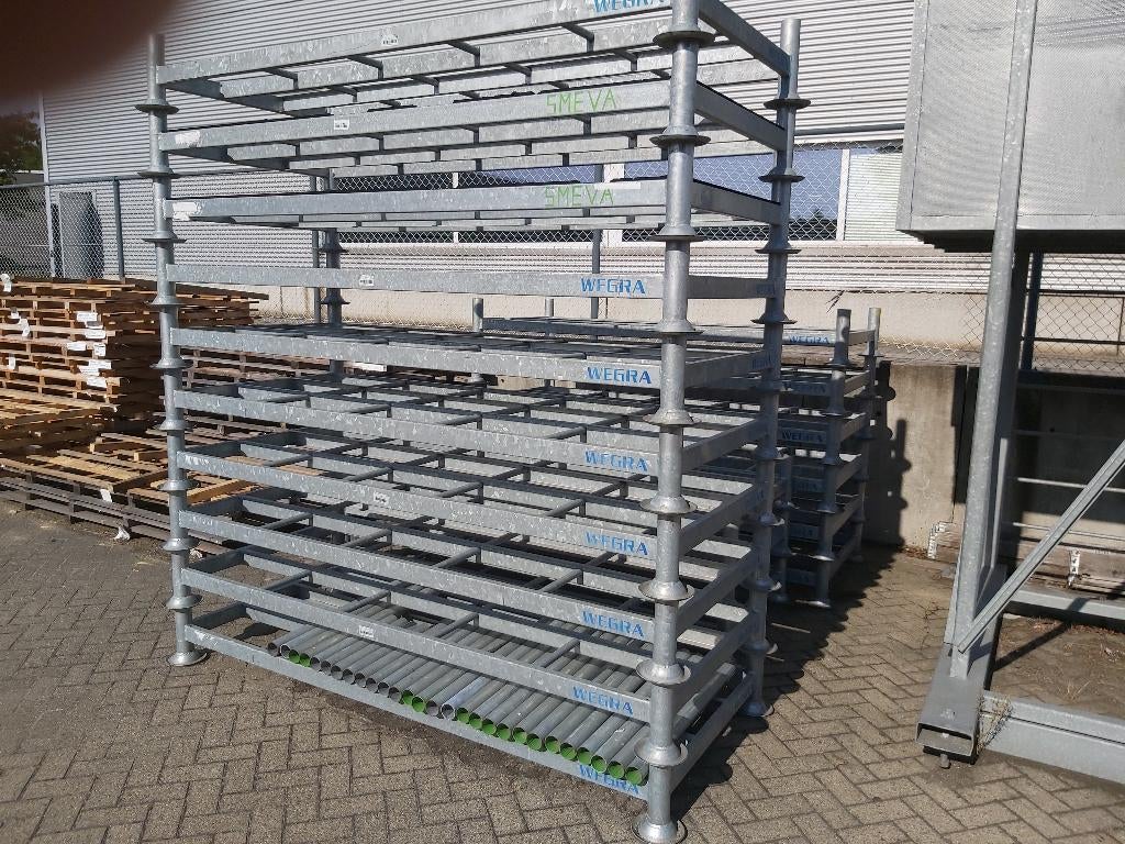 Stapelrekken 2450x1110x300, Ophalen