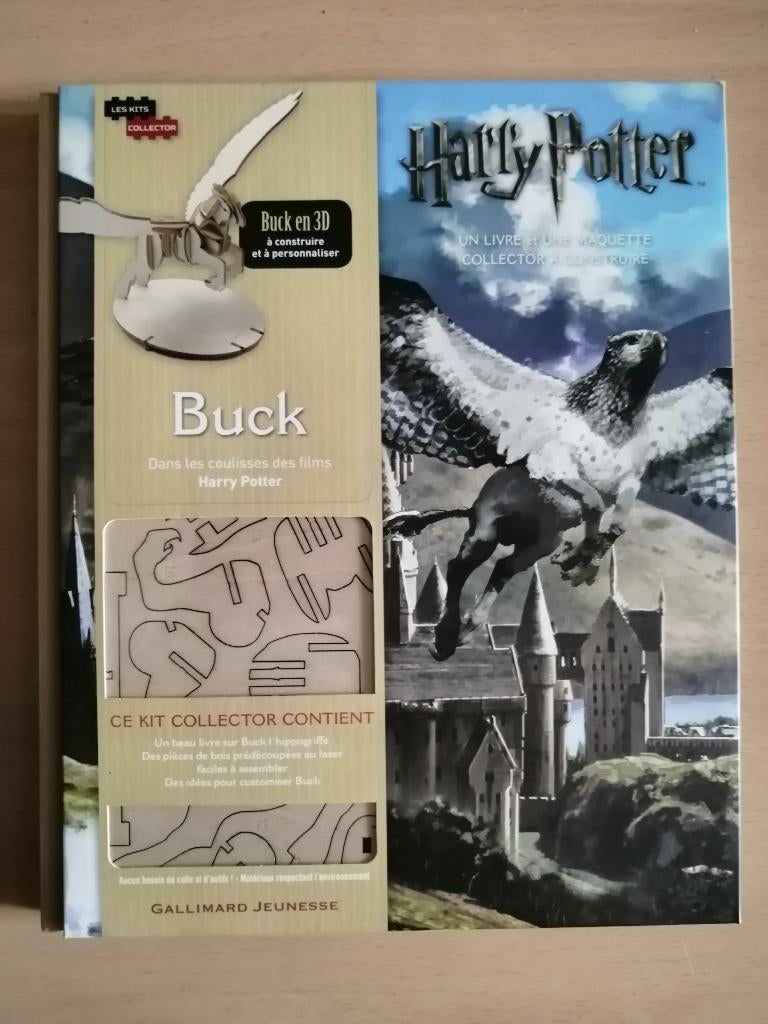 IncrediBuilds: Harry Potter: BUCK Deluxe Book et modèle 3D, Enlèvement ou Envoi, Neuf