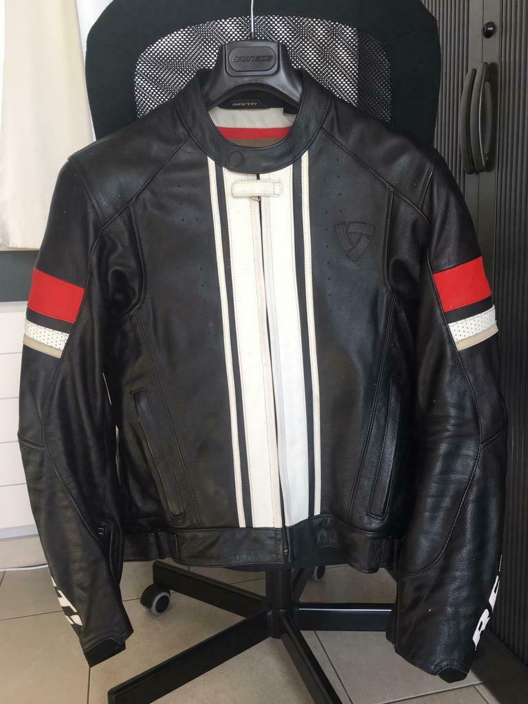 Blouson Rev’it CR en cuir homme taille 48, Neuf, sans ticket, Manteau | cuir
