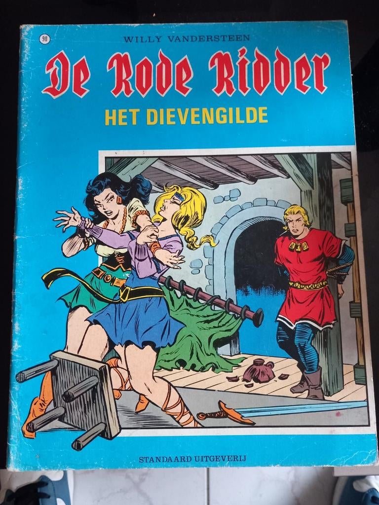 De Rode Ridder 1ste druk, Boeken, Stripverhalen, Gelezen, Ophalen of Verzenden