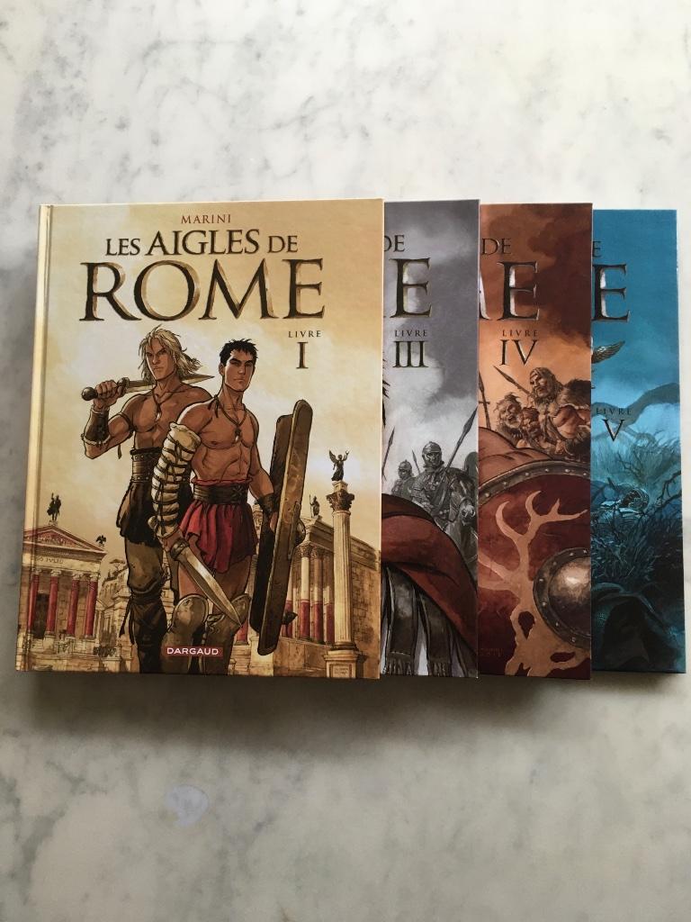 Bd 4 albums « Les Aigles de Rome », Livres, BD, Neuf, Plusieurs BD, Enlèvement ou Envoi, Marini