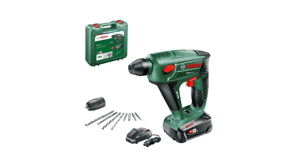 Bosch UNEO Maxx - 1 x 2,5 Ah accu incl oplader, Enlèvement ou Envoi, Comme neuf