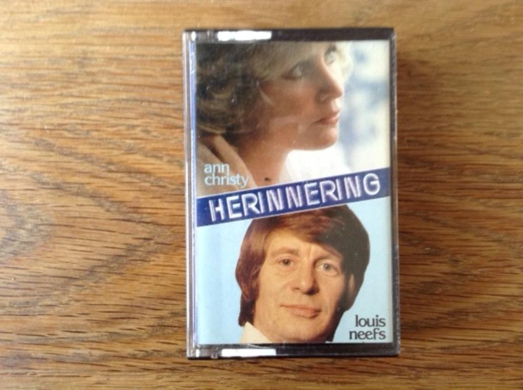 muziekcassette ann christy / louis neefs, Cd's en Dvd's, Cassettebandjes, Origineel, Nederlandstalig, 1 bandje, Ophalen of Verzenden