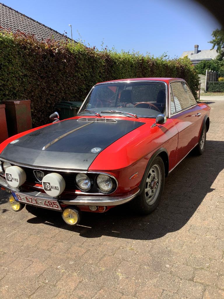 Lancia Fulvia, Auto's, Oldtimers, Zwart, Leder, Handgeschakeld, Particulier