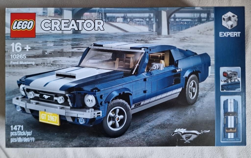 Lego Creator Expert 10265 Ford Mustang nieuw, Ophalen of Verzenden, Nieuw, Complete set, Lego
