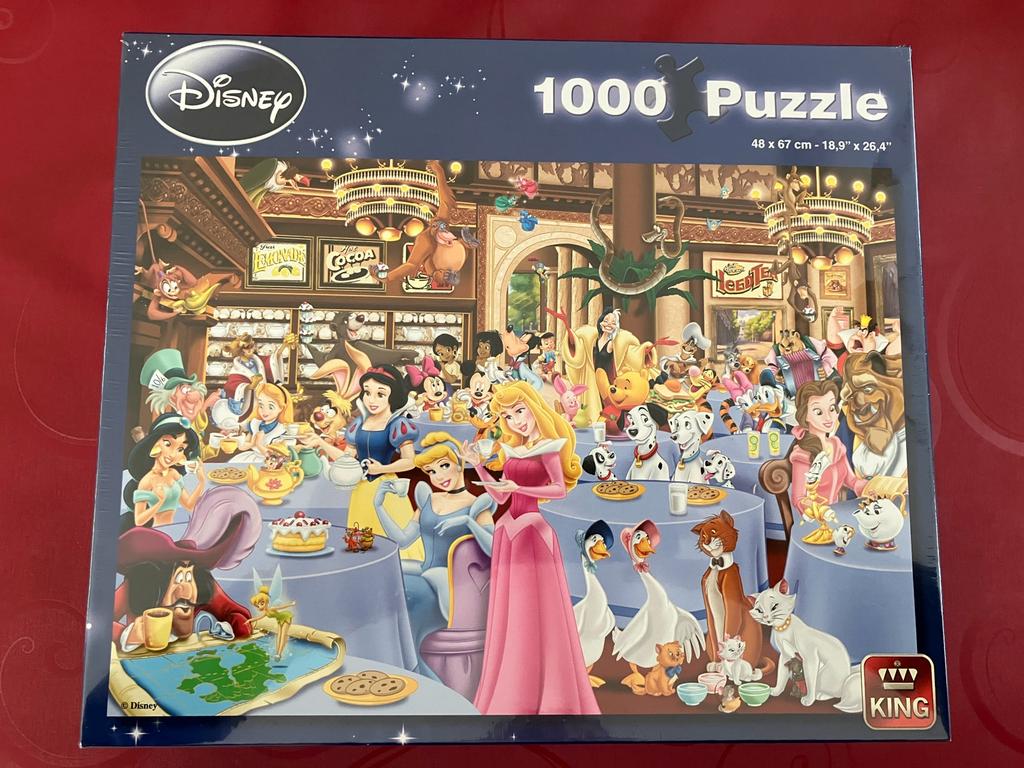 Nieuwe Disney puzzel 1000 stukjes (48 x 67 cm), Enlèvement ou Envoi, 500 à 1500 pièces, Neuf, Puzzle