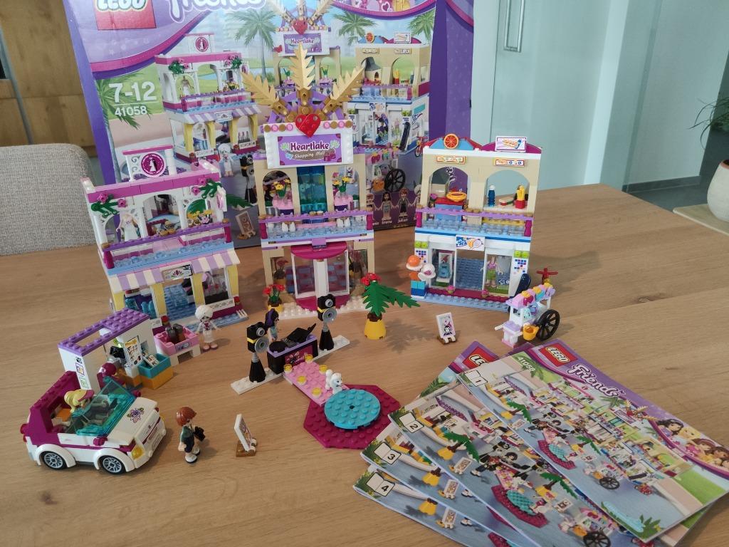 Lego Friends Heartlake Winkelcentrum - 41058 - Compleet, Ophalen of Verzenden, Zo goed als nieuw, Complete set, Lego