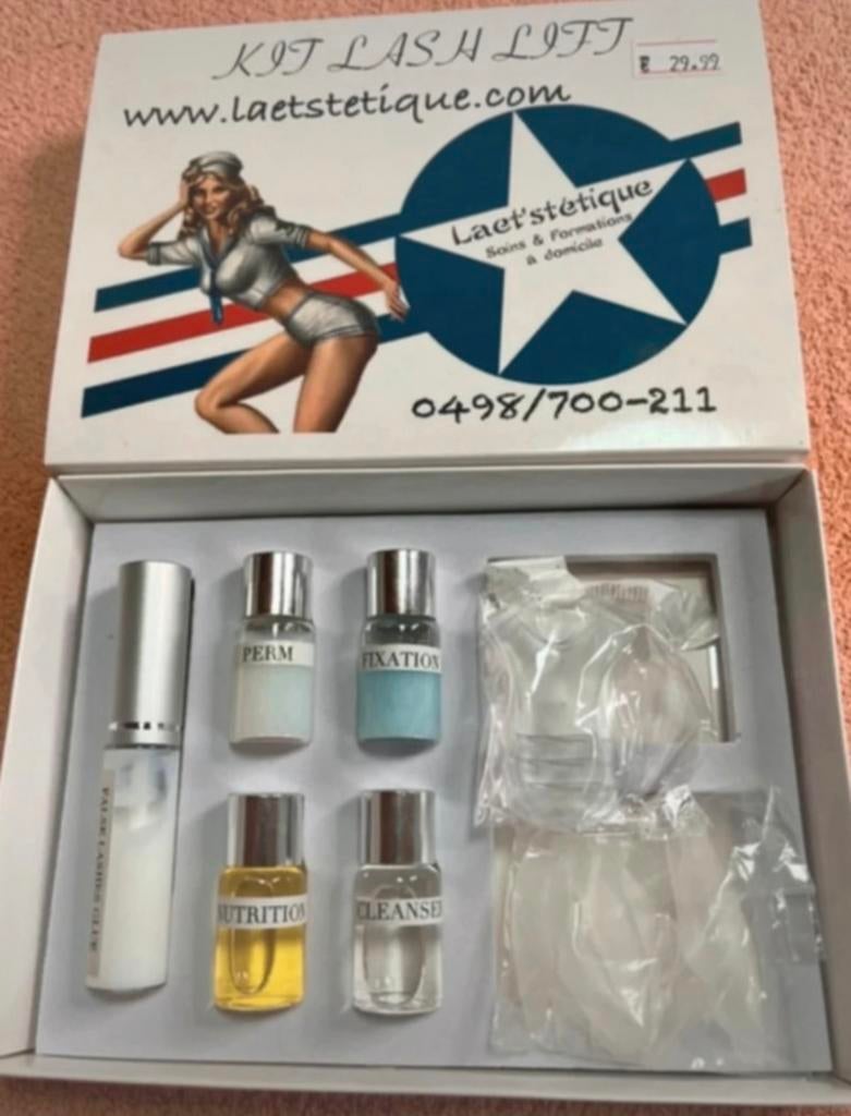 Kit rehaussement des cils neuf Neuf, Enlèvement ou Envoi, Neuf