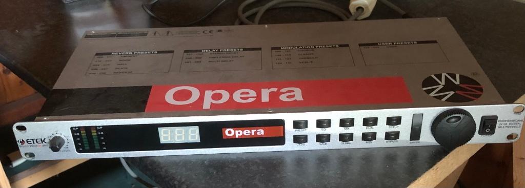 Etek Opera, Muziek en Instrumenten, Ophalen, Gebruikt, Delay of Echo
