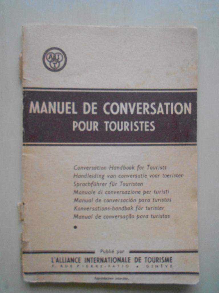 Manuel de conversation pour touristes, Ophalen of Verzenden, Gelezen, Non-fictie
