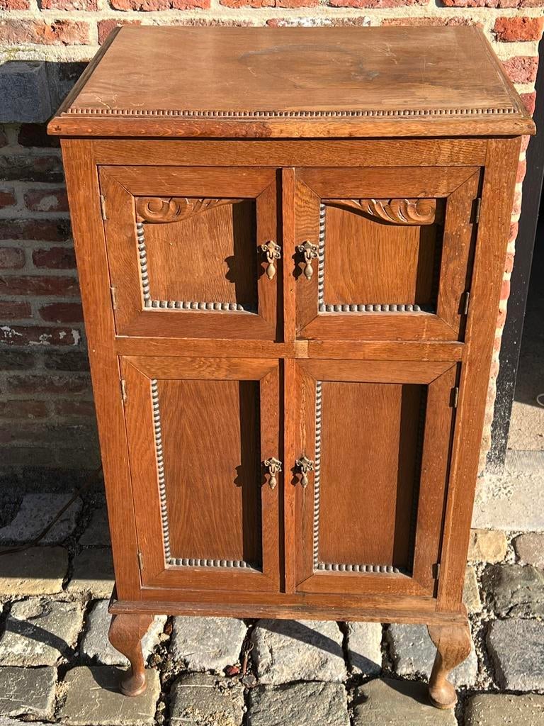 Oude radio meubel jaren 20, Antiek en Kunst, Ophalen