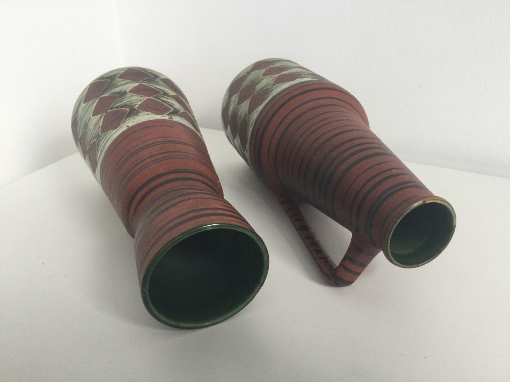 2 vases W-Germany Dûmler et Breiden Hôhr, Antiquités & Art, Enlèvement