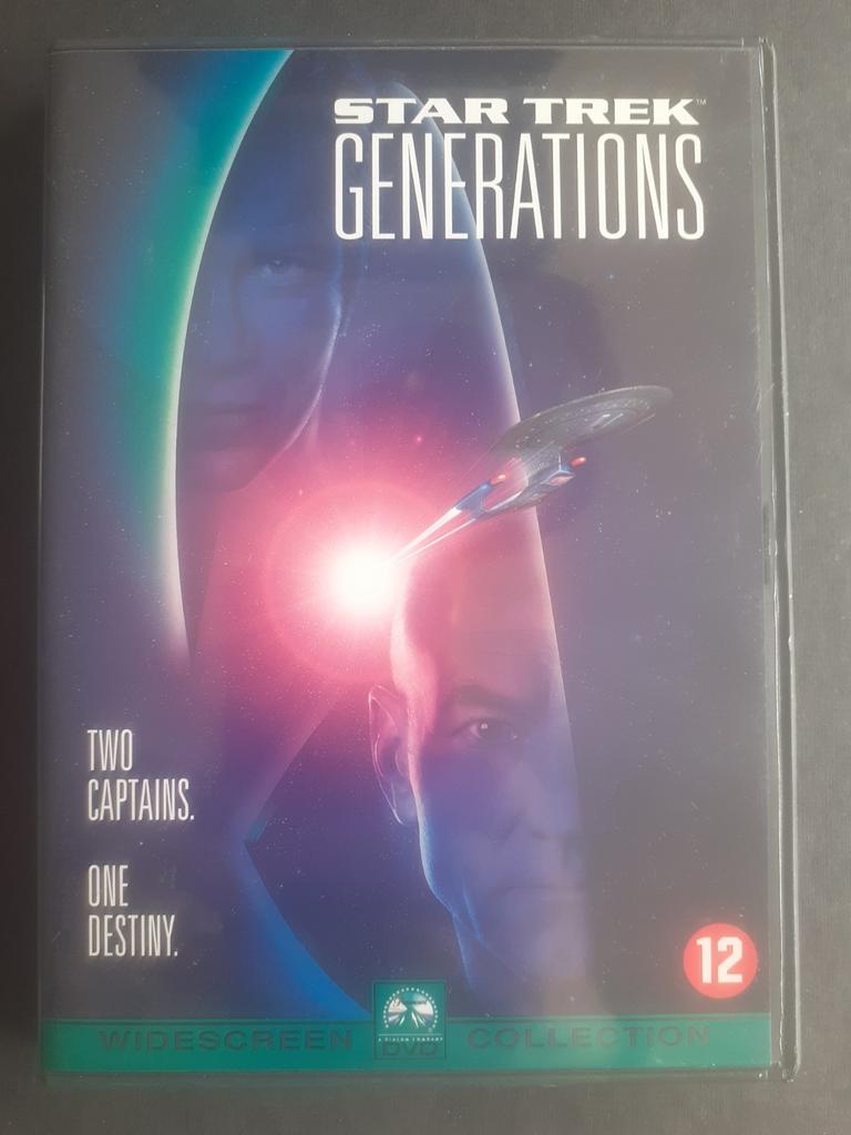Star Trek : Generations - Patrick Stewart, William Shatner, Vanaf 12 jaar, Ophalen of Verzenden, Zo goed als nieuw, Science Fiction
